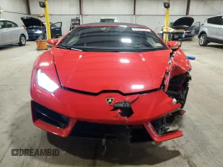 2017 Lamborghini Huracan z VIN ZHWUR2ZF5HLA06794, wystawiony jako Copart lot #87287774 z przebiegiem 11 442 mil mil oraz Szkody całkowita. Historia ofert i sprzedaży dostępna na DreamBid. Obrazek 5.