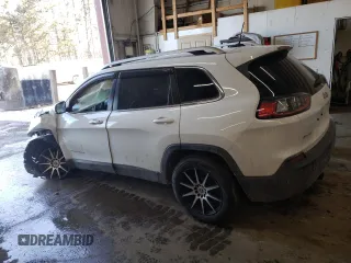 2019 Jeep Cherokee Latitude Plus with VIN 1C4PJMLB4KD258338, listed as a Copart auction lot 46656205 with 0 mi miles and Salvage Title. Bid and sale history available at carsss.com. Image 2.
