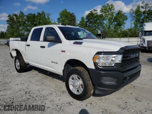 2019 Ram 2500 Tradesman with VIN 3C6UR5CJ2KG574713, listed as a Copart auction lot 55253635 with 159,485 mi miles and Clean Title. Bid and sale history available at carsss.com. Image 4.