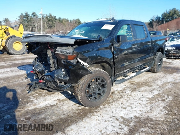 2022 Chevrolet Silverado 1500 Custom with VIN 1GCPDBEK1NZ512152, listed as a IAAI auction lot 41381103 with 49,865 mi miles. Bid and sale history available at carsss.com. Image 2.