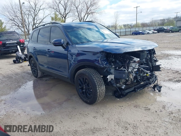 2024 Kia Telluride SX Prestige X-Line z VIN 5XYP5DGC4RG461605, wystawiony jako IAAI lot #41926195 z przebiegiem 13 811 mil mil oraz . Historia ofert i sprzedaży dostępna na DreamBid. Obrazek 1.
