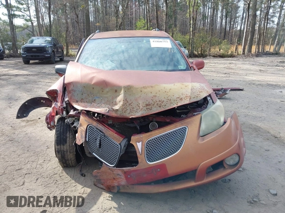 2005 Pontiac Vibe with VIN 5Y2SL63835Z464942, listed as a IAAI auction lot 41860753 with 220,005 mi miles and . Bid and sale history available at carsss.com. Image 6.