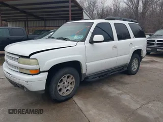 2003 Chevrolet Tahoe LT with VIN 1GNEK13Z33R304799, listed as a IAAI auction lot 41552534 with 194,843 mi miles. Bid and sale history available at carsss.com. Image 2.