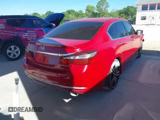 2016 Honda Accord Sport with VIN 1HGCR2F55GA137054, listed as a IAAI auction lot 41758711 with 106,922 mi miles and . Bid and sale history available at DreamBid. Image 4.