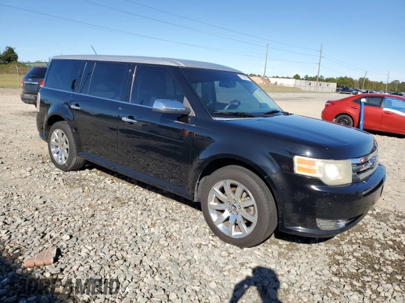 2009 Ford Flex Limited with VIN 2FMDK53C09BA18388, listed as a Copart auction lot 82188514 with 225,939 mi miles and Salvage Title. Bid and sale history available at carsss.com. Image 4.