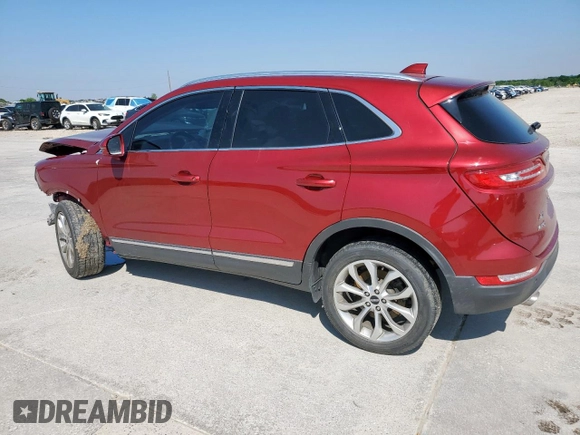 2019 Lincoln MKC Select with VIN 5LMCJ2C93KUL45415, listed as a Copart auction lot 52195285 with 45,751 mi miles and Salvage title. Bid and sale history available at DreamBid. Image 2.