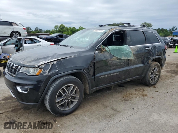 2021 Jeep Grand Cherokee Limited z VIN 1C4RJFBG0MC592389, wystawiony jako Copart lot #55819685 z przebiegiem 76 720 mil mil oraz Szkoda całkowita • Salvage title. Historia ofert i sprzedaży dostępna na DreamBid. Obrazek 1.
