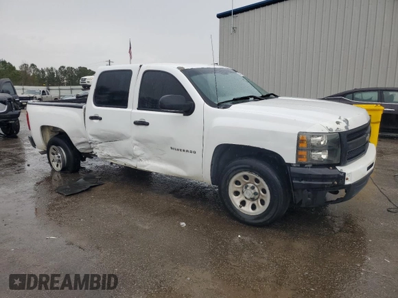 2011 Chevrolet Silverado 1500 with VIN 3GCPCPEA5BG262692, listed as a Copart auction lot 44377155 with 218,465 mi miles and Salvage Title. Bid and sale history available at DreamBid. Image 4.