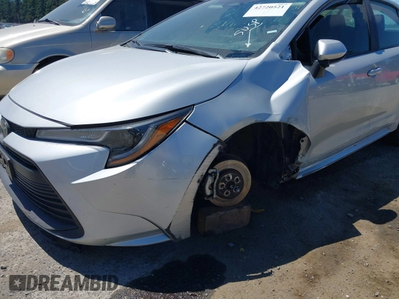 2024 Toyota Corolla LE with VIN 5YFB4MDE5RP142423, listed as a IAAI auction lot 42720521 with 25,169 mi miles and . Bid and sale history available at DreamBid. Image 20.