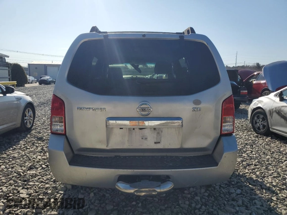 2008 Nissan Pathfinder S with VIN 5N1AR18B88C608781, listed as a Copart auction lot 48474975 with 231,265 mi miles and Clean title. Bid and sale history available at DreamBid. Image 6.