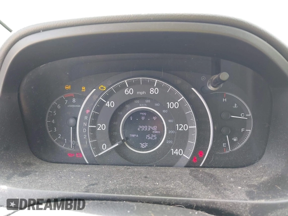 2012 Honda CR-V EX-L with VIN 2HKRM4H73CH634074, listed as a IAAI auction lot 42611285 with 299,348 mi miles and . Bid and sale history available at DreamBid. Image 7.