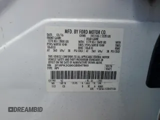 2016 Ford Edge SE with VIN 2FMPK3G90GBB47860, listed as a Copart auction lot 57932455 with 112,861 mi miles and Salvage title. Bid and sale history available at DreamBid. Image 13.
