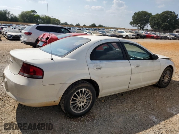 2006 Chrysler Sebring with VIN 1C3EL46X96N191300, listed as a Copart auction lot 71210704 with 216,589 mi miles and Salvage title. Bid and sale history available at DreamBid. Image 3.