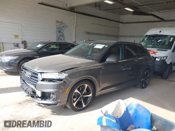 2019 Audi Q7 Prestige z VIN WA1VABF78KD018836, wystawiony jako IAAI lot #42189206 z przebiegiem 83 737 mil mil oraz . Historia ofert i sprzedaży dostępna na DreamBid. Obrazek 17.