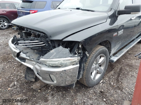 2017 Ram 1500 Big Horn with VIN 3C6RR7LT4HG746865, listed as a IAAI auction lot 40940638 with 167,280 mi miles. Bid and sale history available at carsss.com. Image 2.