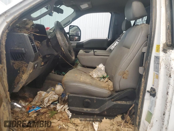 2022 Ford F-250 XL with VIN 1FT7X2B67NEF13442, listed as a Copart auction lot 79083784 with Not Provided miles and Salvage Title. Bid and sale history available at DreamBid. Image 7.