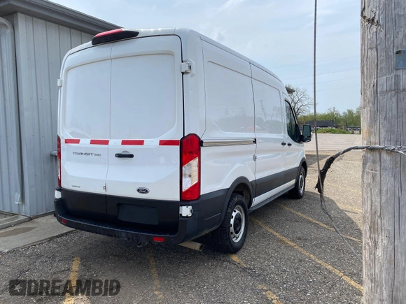 2020 Ford Transit Cargo with VIN 1FTBR1CG6LKA17312, listed as a IAAI auction lot 42284054 with 173,479 mi miles and . Bid and sale history available at DreamBid. Image 7.