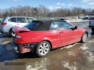 2006 BMW 3 Series 325Ci with VIN WBABW33466PG99531, listed as a Copart auction lot 44598935 with 127,505 mi miles and Salvage Title. Bid and sale history available at carsss.com. Image 3.