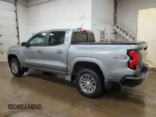 2023 Chevrolet Colorado 4WD LT z VIN 1GCPTCEK4P1170173, wystawiony jako Copart lot #57865595 z przebiegiem 106 669 mil mil oraz Czysty tytuł • Clean title. Historia ofert i sprzedaży dostępna na DreamBid. Obrazek 2.