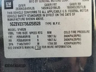 2008 Saturn Outlook XR z VIN 5GZEV23738J258528, wystawiony jako Copart lot #86137254 z przebiegiem 147 819 mil mil oraz Szkoda całkowita • Salvage title. Historia ofert i sprzedaży dostępna na DreamBid. Obrazek 13.