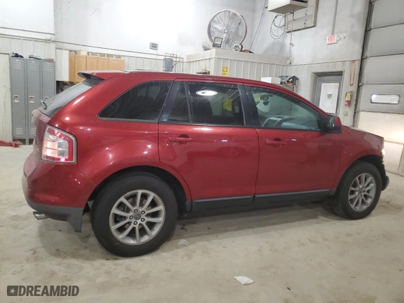 2007 Ford Edge SEL PLUS with VIN 2FMDK39C07BA84089, listed as a Copart auction lot 49582345 with 200,392 mi miles and Salvage Title. Bid and sale history available at carsss.com. Image 3.