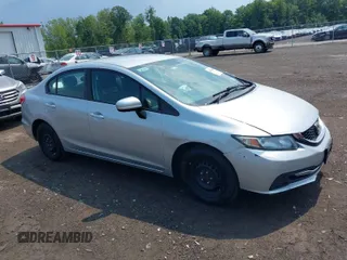 2014 Honda Civic LX z VIN 2HGFB2F53EH500547, wystawiony jako IAAI lot #40016556 z przebiegiem 125 540 mil mil oraz . Historia ofert i sprzedaży dostępna na DreamBid. Obrazek 1.