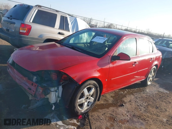 2007 Chevrolet Cobalt LT with VIN 1G1AL55FX77213943, listed as a IAAI auction lot 41782098 with 205,208 mi miles and . Bid and sale history available at DreamBid. Image 2.