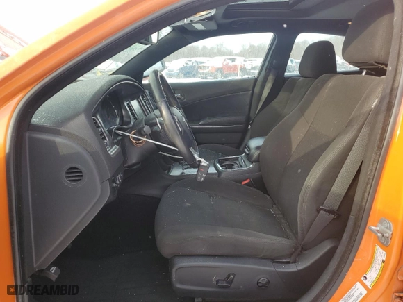 2014 Dodge Charger RT 100th Anniversary with VIN 2C3CDXCT4EH163838, listed as a Copart auction lot 87383134 with 197,003 mi miles and Salvage Title. Bid and sale history available at carsss.com. Image 7.