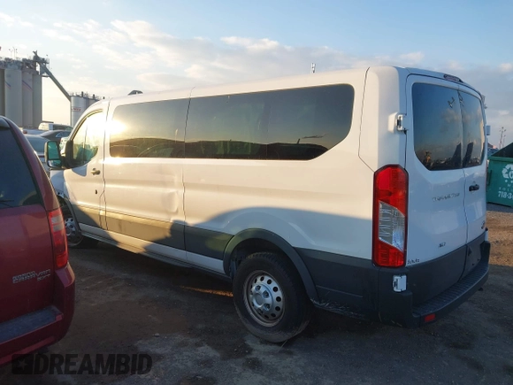 2023 Ford Transit Passenger XL with VIN 1FBAX9Y80PKA16636, listed as a IAAI auction lot 41282212 with 8,572 mi miles and . Bid and sale history available at DreamBid. Image 14.