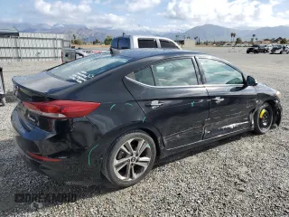 2018 Hyundai Elantra SEL with VIN 5NPD84LF9JH214216, listed as a Copart auction lot 51807985 with 76,057 mi miles and Salvage Title. Bid and sale history available at DreamBid. Image 3.