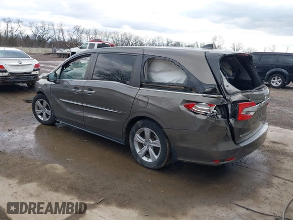 2019 Honda Odyssey EX with VIN 5FNRL6H50KB097304, listed as a IAAI auction lot 41659899 with 128,641 mi miles. Bid and sale history available at carsss.com. Image 3.