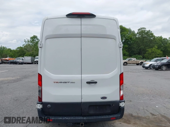 2019 Ford Transit with VIN 1FTYR2XM1KKB75460, listed as a IAAI auction lot 42682602 with 62,669 mi miles and . Bid and sale history available at DreamBid. Image 16.