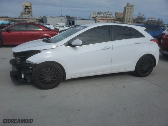 2017 Hyundai Elantra GT with VIN KMHD35LHXHU374025, listed as a Copart auction lot 47470925 with 83,931 mi miles and Salvage Title. Bid and sale history available at carsss.com. Image 1.