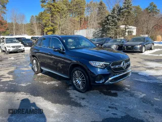 2024 Mercedes-Benz GLC with VIN W1NKM4GB2RF181519, listed as a Copart auction lot 43023575 with 1,266 mi miles and Clean Title. Bid and sale history available at carsss.com. Image 1.