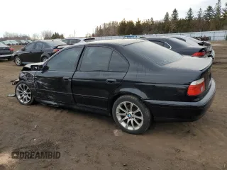 2003 BMW 5 Series 540iA with VIN WBADN63453GN88538, listed as a Copart auction lot 41917404 with 0 mi miles and Salvage Title. Bid and sale history available at carsss.com. Image 2.