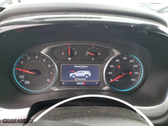2021 Chevrolet Traverse Premier with VIN 1GNEVKKW1MJ117873, listed as a Copart auction lot 48254365 with 78,634 mi miles and Non Repairable. Bid and sale history available at carsss.com. Image 9.