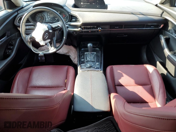 2024 Mazda CX-30 S Carbon Edition with VIN 3MVDMBCM9RM607345, listed as a Copart auction lot 56855925 with 19,295 mi miles and Salvage title. Bid and sale history available at DreamBid. Image 8.