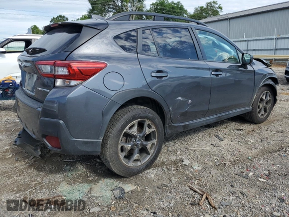 2020 Subaru Crosstrek Premium with VIN JF2GTAEC4LH213832, listed as a Copart auction lot 61101545 with 76,837 mi miles and Salvage title. Bid and sale history available at DreamBid. Image 3.