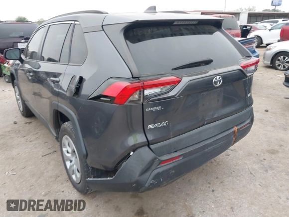 2020 Toyota RAV4 LE with VIN 2T3H1RFVXLW078289, listed as a IAAI auction lot 41863343 with 44,443 mi miles and . Bid and sale history available at DreamBid. Image 3.