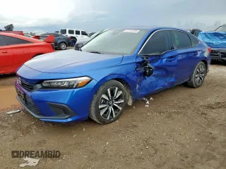 2024 Honda Civic EX with VIN 2HGFE1F73RH321465, listed as a Copart auction lot 61101835 with 16,050 mi miles and Salvage title. Bid and sale history available at DreamBid. Image 1.