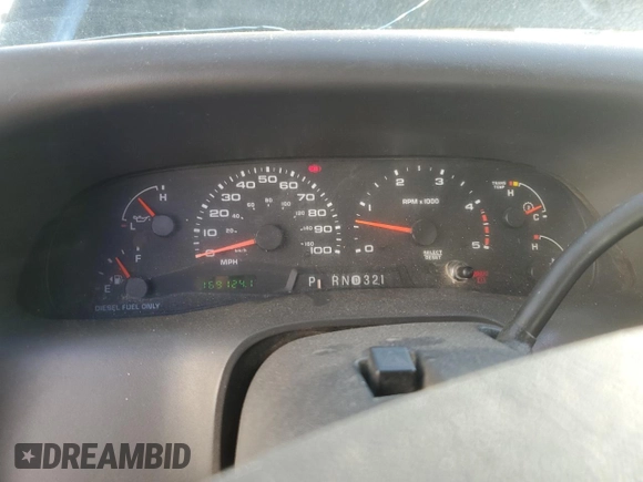 2003 Ford F-350 XL with VIN 1FTWW33P63EB35350, listed as a Copart auction lot 44865495 with 169,124 mi miles and Salvage Title. Bid and sale history available at DreamBid. Image 9.