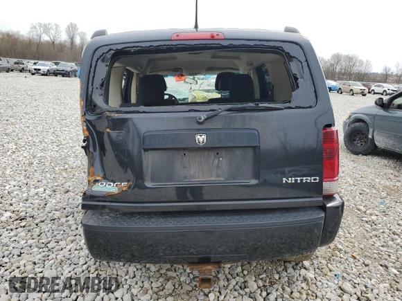 2011 Dodge Nitro Heat with VIN 1D4PU4GK3BW600614, listed as a Copart auction lot 52760035 with Not Provided miles and Salvage Title. Bid and sale history available at DreamBid. Image 6.
