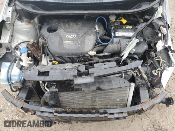 2013 Kia Rio LX with VIN KNADM4A33D6302498, listed as a Copart auction lot 73159954 with Not Provided miles and Salvage Title. Bid and sale history available at DreamBid. Image 11.