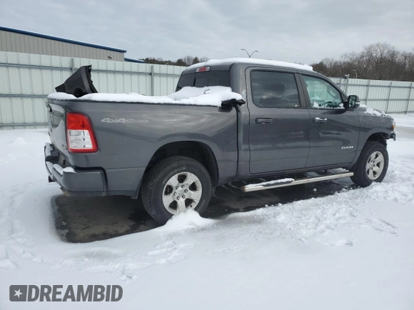 2020 Ram 1500 Big Horn with VIN 1C6SRFFM4LN224706, listed as a Copart auction lot 44344875 with 120,072 mi miles and Salvage Title. Bid and sale history available at carsss.com. Image 3.