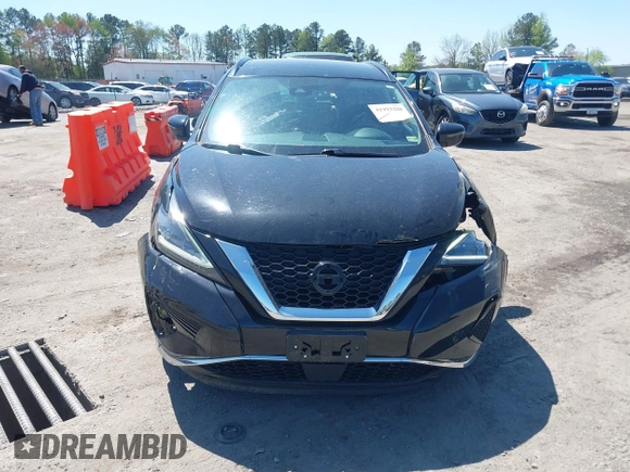 2020 Nissan Murano SV with VIN 5N1AZ2BS0LN103202, listed as a IAAI auction lot 41992288 with 73,396 mi miles and . Bid and sale history available at DreamBid. Image 12.