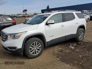 2018 GMC Acadia SLE z VIN 1GKKNSLS2JZ200611, wystawiony jako Copart lot #52208615 z przebiegiem 82 821 mil mil oraz Szkoda całkowita • Salvage title. Historia ofert i sprzedaży dostępna na DreamBid. Obrazek 1.