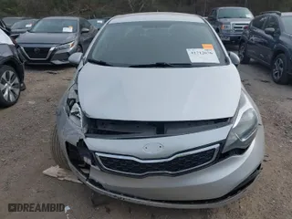 2013 Kia Rio LX with VIN KNADM4A37D6128158, listed as a IAAI auction lot 41712676 with 154,478 mi miles. Bid and sale history available at carsss.com. Image 6.