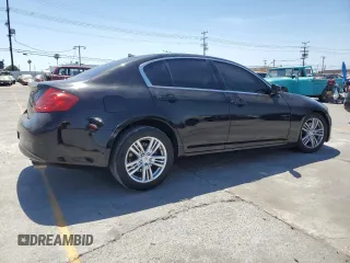 2013 Infiniti G37 Journey with VIN JN1CV6APXDM722655, listed as a Copart auction lot 57531615 with 150,431 mi miles and Salvage title. Bid and sale history available at DreamBid. Image 3.