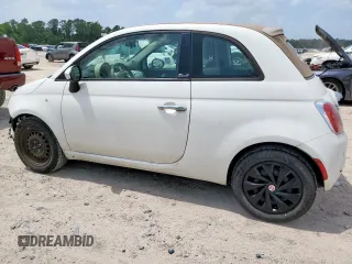 2012 FIAT 500 Pop with VIN 3C3CFFDR2CT382356, listed as a Copart auction lot 58162255 with 199,031 mi miles and Salvage title. Bid and sale history available at DreamBid. Image 2.