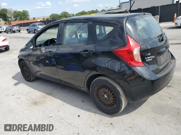 2016 Nissan Note S with VIN 3N1CE2CP3GL350872, listed as a Copart auction lot 54414465 with 135,492 mi miles and Salvage Title. Bid and sale history available at DreamBid. Image 2.